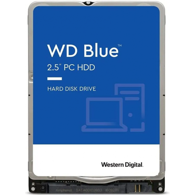 Жесткий диск WESTERN DIGITAL BLUE , 2ТБ, HDD, SATA III, 2.5" WD20SPZX Жесткий диск WESTERN DIGITAL BLUE , 2ТБ, HDD, SATA III, 2.5" WD20SPZX