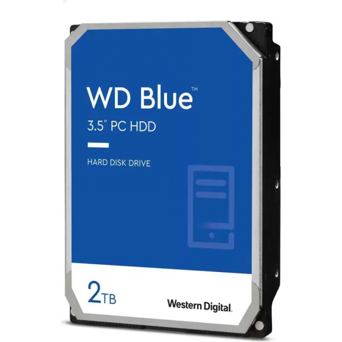 Жесткий диск WESTERN DIGITAL BLUE , 2ТБ, HDD, SATA III, 3.5" WD20EZBX Жесткий диск WESTERN DIGITAL BLUE , 2ТБ, HDD, SATA III, 3.5" WD20EZBX