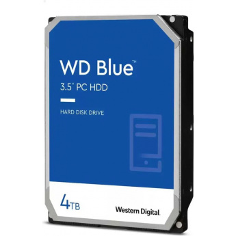 Жесткий диск WESTERN DIGITAL BLUE WD40EZAZ, 4ТБ, HDD, SATA III, 3.5"