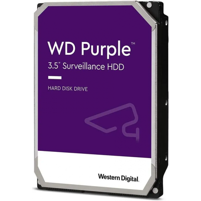 Жесткий диск WESTERN DIGITAL PURPLE , 4ТБ, HDD, SATA III, 3.5" WD43PURZ Жесткий диск WESTERN DIGITAL PURPLE , 4ТБ, HDD, SATA III, 3.5" WD43PURZ