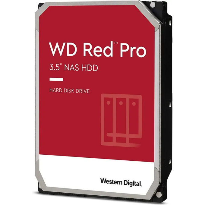 Жесткий диск WESTERN DIGITAL RED PRO , 12ТБ, HDD, SATA III, 3.5" WD121KFBX Жесткий диск WESTERN DIGITAL RED PRO , 12ТБ, HDD, SATA III, 3.5" WD121KFBX