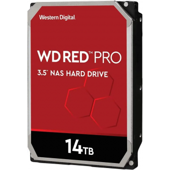 Жесткий диск WESTERN DIGITAL Red Pro WD141KFGX, 14ТБ, HDD, SATA III, 3.5"