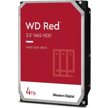 Жесткий диск WESTERN DIGITAL RED WD40EFAX, 4ТБ, HDD, SATA III, 3.5"