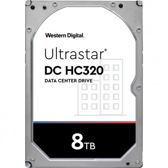 Жесткий диск WESTERN DIGITAL ULTRASTAR DC HC320 HUS728T8TAL5204, 8ТБ, HDD, SAS 3.0, 3.5"