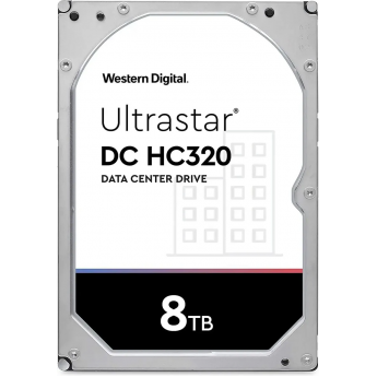 Жесткий диск WESTERN DIGITAL ULTRASTAR DC HC320 HUS728T8TALE6L4, 8ТБ, HDD, SATA III, 3.5"