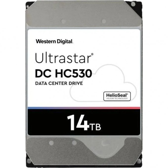 Жесткий диск WESTERN DIGITAL ULTRASTAR DC HC530 WUH721414ALE6L4, 14ТБ, HDD, SATA III, 3.5" 0F31284 Жесткий диск WESTERN DIGITAL ULTRASTAR DC HC530 WUH721414ALE6L4, 14ТБ, HDD, SATA III, 3.5" 0F31284