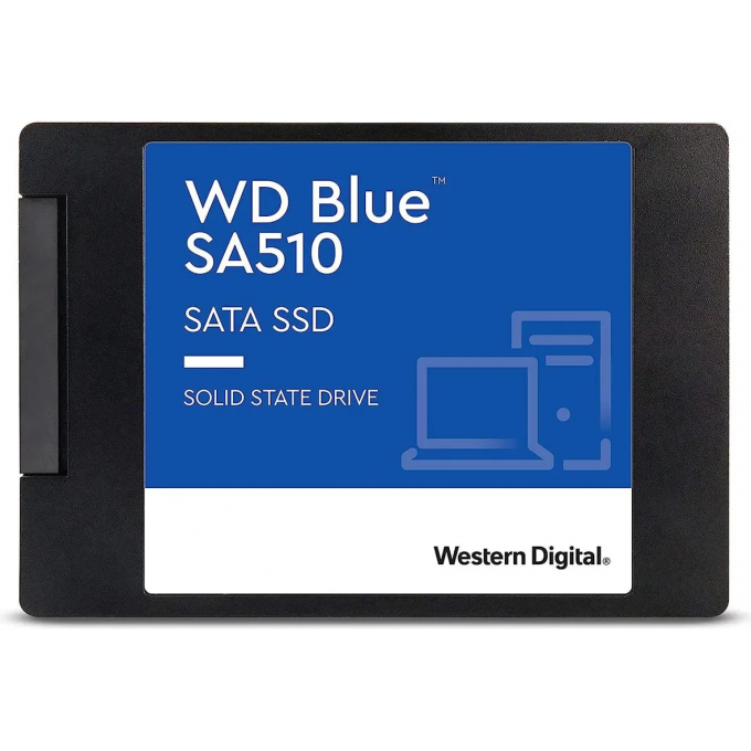 SSD накопитель WESTERN DIGITAL Blue SA510 2ТБ, 2.5", SATA III, SATA WDS200T3B0A SSD накопитель WESTERN DIGITAL Blue SA510 2ТБ, 2.5", SATA III, SATA WDS200T3B0A