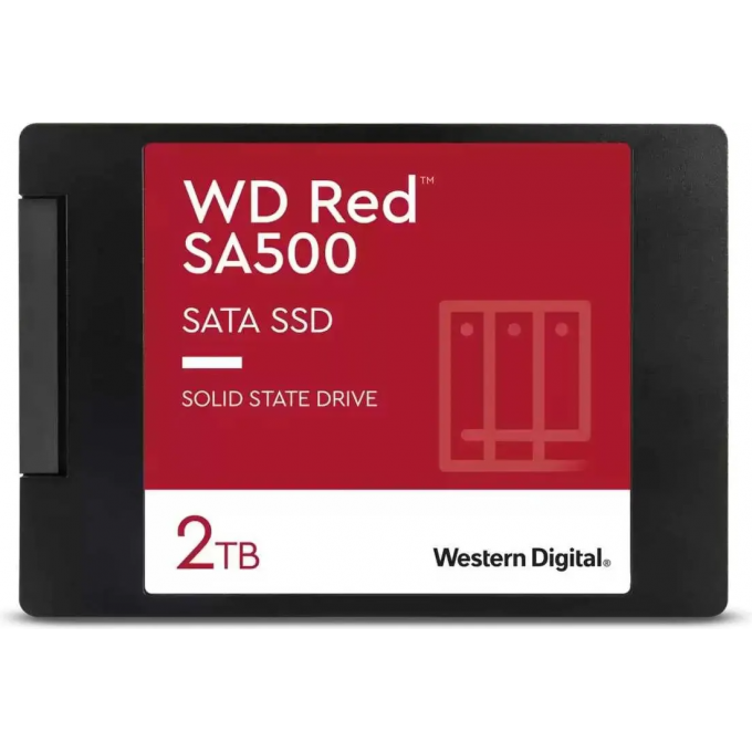 SSD накопитель WESTERN DIGITAL Red SA500 2ТБ, 2.5", SATA III, SATA WDS200T1R0A SSD накопитель WESTERN DIGITAL Red SA500 2ТБ, 2.5", SATA III, SATA WDS200T1R0A